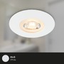Kruhová - BRI 7044036 LED vestavná svítidla, pr.9 cm, 3x LED, 5 W, 480 lm, bílé (starý kód: BRI 7044-036) - BRILONER - foto 6
