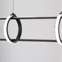 Podélná - NV 9113121 Závěsné svítidlo ARTE matný černý hliník a akryl LED 31.2W 230V 3000K IP20 stmívatelné - NOVA LUCE - foto 6
