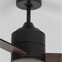 Ventilátory - NV 9952350 Stropní ventilátor AXEL černý hliník a listy ořech - NOVA LUCE - foto 6
