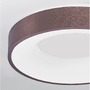 Kruhová - NV 9353833 Stropní svítidlo RANDO THIN broušený kávově hnědý hliník a akryl LED 30W 230V 3000K IP20 stmívatelné - NOVA LUCE - foto 6