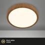 Kruhová - BRILO 3725014 LED přisazené svítidlo, pr. 38 cm, 24 W, 2900 lm, barva dřeva (starý kód: BRILO 3725-014) - BRILO - foto 6