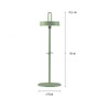 Na stůl - LD 19310-43 AMAG LED stolní lampa zelená na baterie dotykový stmívač ochrana proti stříkající vodě USB 2700K - JUST LIGHT - foto 6