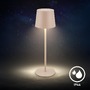 Stolní lampy dekorační - BRILO 7708011 Bota stolní lampa - 1,8W, 120lm, nabíjecí, LED, stmívatelné, dotykový vypínač, teplá bílá, béžová - BRILO - foto 6