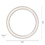 Kruhová - PN 6309-13 Paul Neuhaus LED stropní svítidlo PURE-LINES 50cm stmívatelné CCT 2700-5000K antracit - PAUL NEUHAUS - foto 6