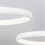 Kruhová - NV 8105603 D Svítidlo závěsné ALBI bílý hliník a akryl LED 80W 230V 3000K IP20 stmívatelné - NOVA LUCE - foto 6