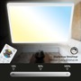 Hranatá - BRILO 7082-016 Slim CCT svítidlo LED panel, 42 cm, 22 W, bílé - BRILO - foto 6