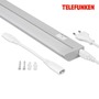 Přisazená - TF 205104TF TELEFUNKEN LED skříňkové svítidlo 54,5 cm 6,5W 700lm šedá - BRILONER - foto 6
