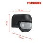 Na zeď - TF 306405TF TELEFUNKEN pohybové čidlo 7,7 cm černá - BRILONER - foto 6