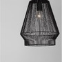 Dekorativní - NV 9586510 Závěsné svítidlo BREDO černý hliník černý kabel E27 1x12W 230V IP20 bez žárovky - NOVA LUCE - foto 6