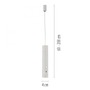 Subtilní - LD 18281-16 ATTACH LED závěsné svítidlo bílé nastavitelná výška magnetická nabíjecí hlava 3000K - JUST LIGHT - foto 6