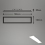 Hranatá - BRILO 7478016 Svítidlo LED panel, 78 cm, 25W, 2800lm, bílé - BRILO - foto 6