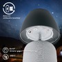 Stolní lampy dekorační - BRILO 7593015 Cera stolní lampa - 2,5W, 200lm, bezdrátová, IP44, LED, stmívatelná, teplá bílá, šedá/antracit - BRILO - foto 6