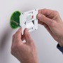 Zapuštěná - P 80002 LED vestavné svítidlo do zdi Tsaro hranaté 80x36mm 1W 230V 2700K bílá mat čidlo - PAULMANN - foto 6