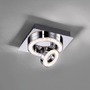 Hranatá - LD 14520-17 TIM LED stropní svítidlo, chrom, moderní otočné 3000K - LEUCHTEN DIREKT / JUST LIGHT - foto 6