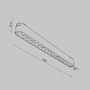 Lištové Magnetic Maytoni Radity - M TR082-1-18W3K-M-B Svítidlo pro kolejnicový systém Points 3000K 16W teplá bílá 1800lm černý hliník Radity - MAYTONI - foto 6
