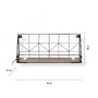 Dekorativní - LD 15277-18 BOARD LED nástěnné svítidlo, police 46x16x20cm, černá, tělo ze dřeva, teplá bílá, vypínač 3000K - LEUCHTEN DIREKT / JUST LIGHT - foto 6