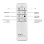 Hranatá - LD 14712-55 ASMIN LED stropní svítidlo, ocel, 60x60cm, CCT nastavení teploty barvy, stmívatelné 3000-5000K - LEUCHTEN DIREKT / JUST LIGHT - foto 6