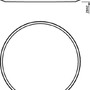 Kruhová - PH 8719514327160 LED Stropní přisazené svítidlo Philips Superslim CL550 8719514327160 36W 3600lm 2700K IP20 55cm černé, 3-krokové stmívání - PHILIPS (929002667301) - foto 6