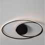 Kruhová - NV 9500710 Stropní svítidlo VIAREGGIO matný černý hliník a akryl LED 28W 230V 3000K IP20 - NOVA LUCE - foto 6