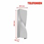 Nástěnná - TF 312704TF TELEFUNKEN LED venkovní svítidlo 26 cm 2x5,5W 530lm stříbrná - BRILONER - foto 6