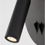 Bodová - NV 9081222 Bodové svítidlo PENOR černá ocel a hliník akryl vypínač na těle LED Cree 9W 230V 3000K IP20 - NOVA LUCE - foto 6