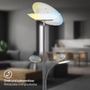 Stojací lampy - BRILO 1205025 Suda LED stojanová lampa, s lampičkou na čtení, CCT, stmívatelná, antracit - BRILO - foto 6