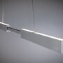 Podélná - P 79815 SmartHome Zigbee LED závěsné svítidlo Aptare 18W stmívatelné hliník kartáčovaný kov - PAULMANN - foto 6