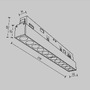 Lištové Magnetic Maytoni Exility - M TR031-2-12W3K-W Svítidlo pro kolejnicový systém Points 3000K 12W teplá bílá 900lm bílý hliník Exility - MAYTONI - foto 6