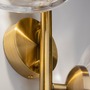 Dekorativní - M MOD207WL-02BS Nástěnné svítidlo Miracle 2xG9 max 28W mosaz čiré sklo kov - MAYTONI - foto 6