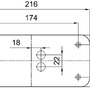 Hranatá - OS NEV59237 NEVA 1 stropní/nástěnné skleněné svítidlo bílá IP43 3000 K 8W LED (původní kód OS 59237) - OSMONT - foto 6