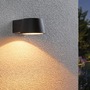 Nástěnná - P 94713 LED venkovní nástěnné svítidlo Capea neláká hmyz IP44 96x128mm 2200K 6W 230V 98° černá hliník - PAULMANN - foto 6