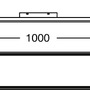 Hranatá - BRILO 7167-015 CCT svítidlo LED panel, 100 cm, 24 W, 2600 lm, černá - BRILO - foto 6