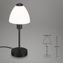 Stolní lampy dekorační - BRILO 7025-015 Stolní lampa, 32 cm, max. 40 W, černá - BRILO - foto 6