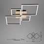 Hranatá - BRILO 3128014 LED rám 75 cm 2x44W 4000lm černá (starý kód: BRILO 3128-014) - BRILO - foto 6