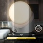 Stolní lampy dekorační - BRILO 7561014 Sora Mini LED stolní lampička bezdrátová IP54, stmívatelné, dotykový vypínač, matný chrom - BRILO - foto 6