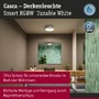 Kruhová - P 75415 LED stropní svítidlo Smart Home Zigbee 3.0 Casca IP44 RGBW+ 230V 20W hliník mat - PAULMANN - foto 6