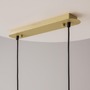 Vícečetná - M MOD411PL-03G Závěsné svítidlo Vision E14 3x60W zlatá hliník sklo - MAYTONI - foto 6