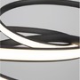 Kruhová - NV 9147112 Závěsné svítidlo MENTON černý hliník a akryl LED 43W 230V 3000K IP20 stmívatelné - NOVA LUCE - foto 6