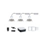 Hranatá - P 5180 Startovací sada Smart Home smik Gateway nástěnný ovladač + LED vestavné svítidlo Nova Plus Coin základní sada výklopné měnitelná bílá - PAULMANN - foto 6