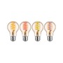 E27 - P 29163 Filament 230V Smart Home Zigbee 3.0 LED žárovka E27 3x6,3W RGBW+ stmívatelné zlatá - PAULMANN - foto 6