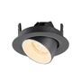 Kruhová - LA 1010027 NUMINOS® GIMBLE XS Stropní vestavné svítidlo, 2700 K, 20°, IP20, kulaté, černé / bílé - BIG WHITE (SLV) - foto 6