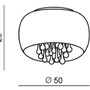 Koule - AZZ AZ1647 Astral pendant/top - AZZARDO - foto 6