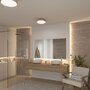 Kruhová - P 71083 Selection Bathroom LED stropní svítidlo Oka IP44 CCT 230V 24W design dřevo - PAULMANN - foto 6