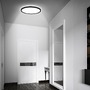 Kruhová - BRILO 7525415 Move LED stropní svítidlo IP44, přímé a nepřímé osvětlení, pohybové čidlo, černá - BRILO - foto 6