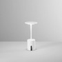 Na stůl - FAN LED-LIBERTY-BCO Nabíjecí venkovní svítidlo LIBERTY LED TOUCH DIMM bílá 3000K IP44 baterie 4000 mAh bezdrátové + USB nabíjení - FANEUROPE - foto 6