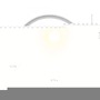 Kruhová - LD 14384-16 VERTIGO LED stropní svítidlo bílé šedá 50x50 kruhové křišťálový efekt stmívatelné CCT 2700-5000K - LEUCHTEN DIREKT / JUST LIGHT - foto 6
