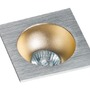 Hranatá - AZZ AZ1733 Stropní bodové podhledové svítidlo Azzardo Hugo 1 downlight aluminium AZ1733 GU10 1x50W IP20 hliníkové - AZZARDO - foto 6