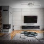 Hranatá - BRI 3504018 CCT LED stropní svítidlo, 104 cm, 50 W, chrom (starý kód: BRI 3504-018) - BRILONER - foto 6