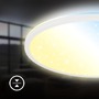 Kruhová - BRILO 7655016 Slim svítidlo LED panel pr.37,5 cm - 22W, 3000lm, dálkový ovladač, stmívatelné, bílé - BRILO - foto 6