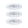 Koupelnová - P 94293 LED vestavné svítidlo Nova mini výklopné 3x4W 2.700K bílá mat 230V - PAULMANN - foto 6